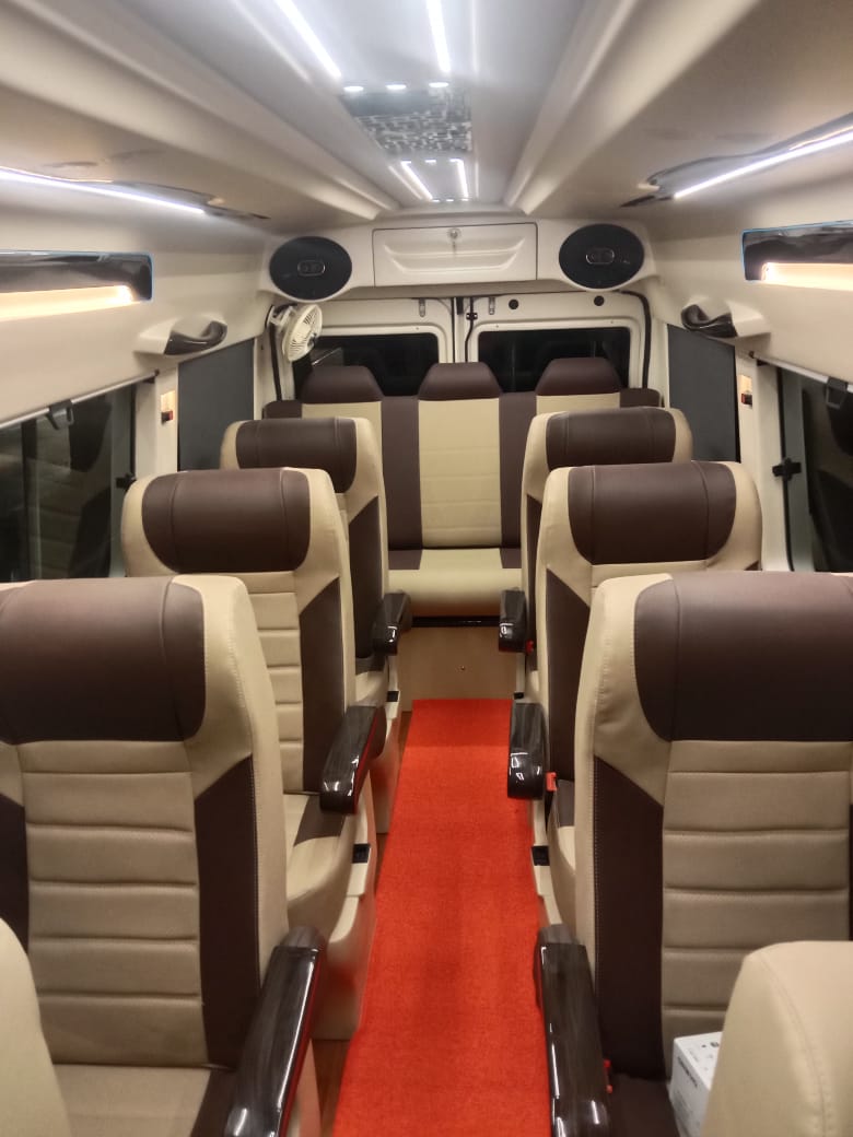12 Seater Tempo Traveller
